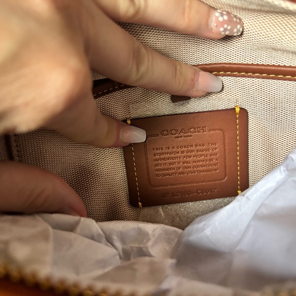 Coach Rogue 30 amber color block - Picture 10 of 10